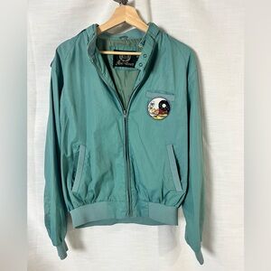 Vintage Aberdeen Embroidered Bomber Jacket Streetwear Women’s Size L